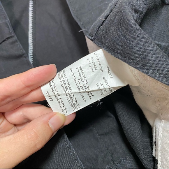 Dickies Flex Regular Straight Black Cargo Pants Work Wear Professional 36 x 32 - Picture 14 of 16